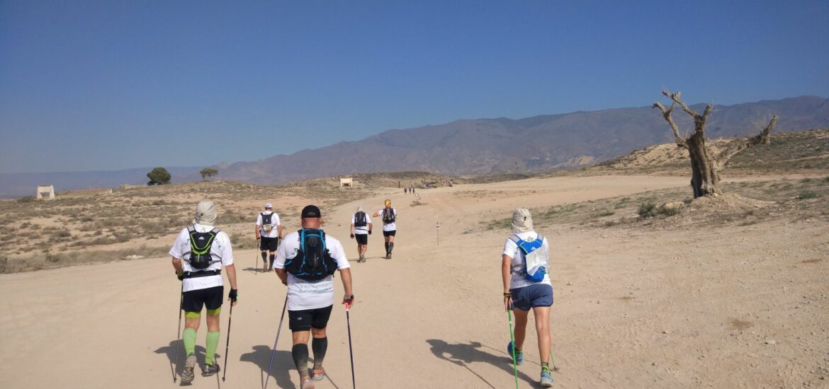 La Desértica 2019 Reto conseguido Costa Blanca Nordic Walking